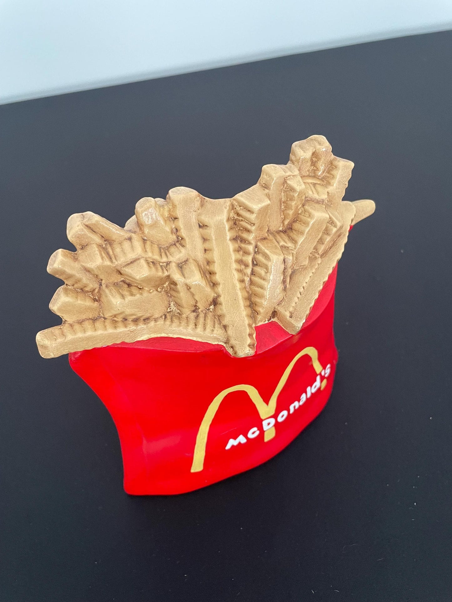Vintage 1982 McDonald’s Handmade French Fry Piggy Bank Spaarpot