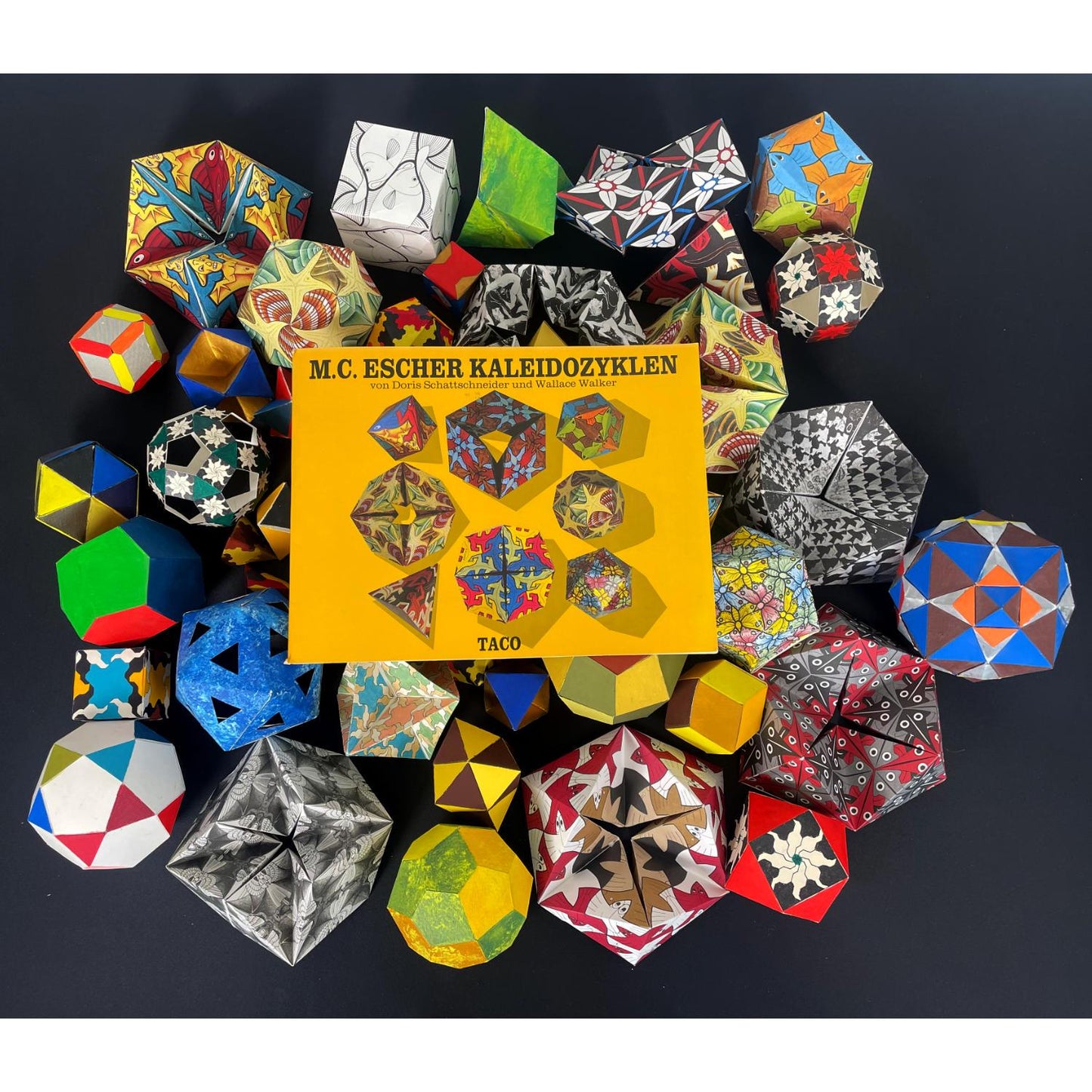 M.C Escher Kaleidozyklein Book with Origami Designs
