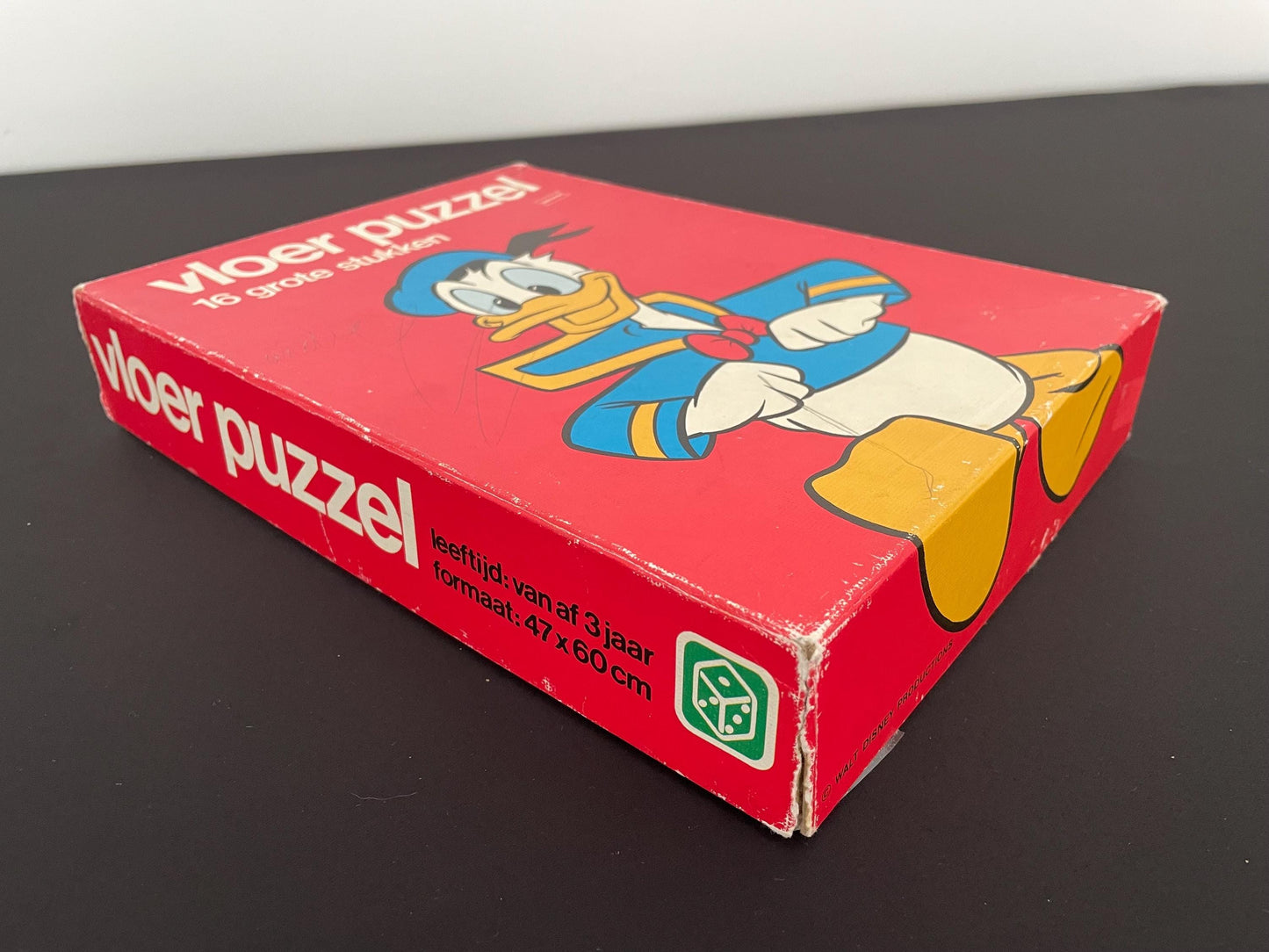 Vintage 1980s Mickey Mouse and Donald Duck Disney Puzzles Hema Vloer Puzzels