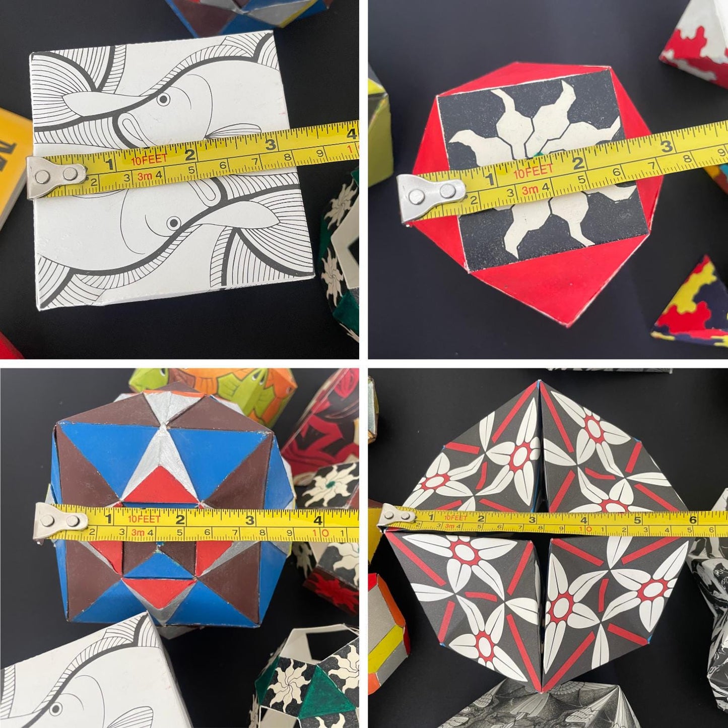 M.C Escher Kaleidozyklein Book with Origami Designs