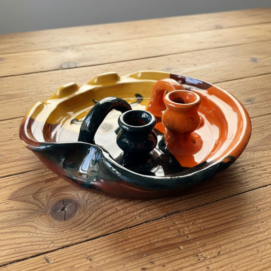 Thomas Buxo Multifunctionele Keramische Kandelaar Asbak Tapasschaaltjes