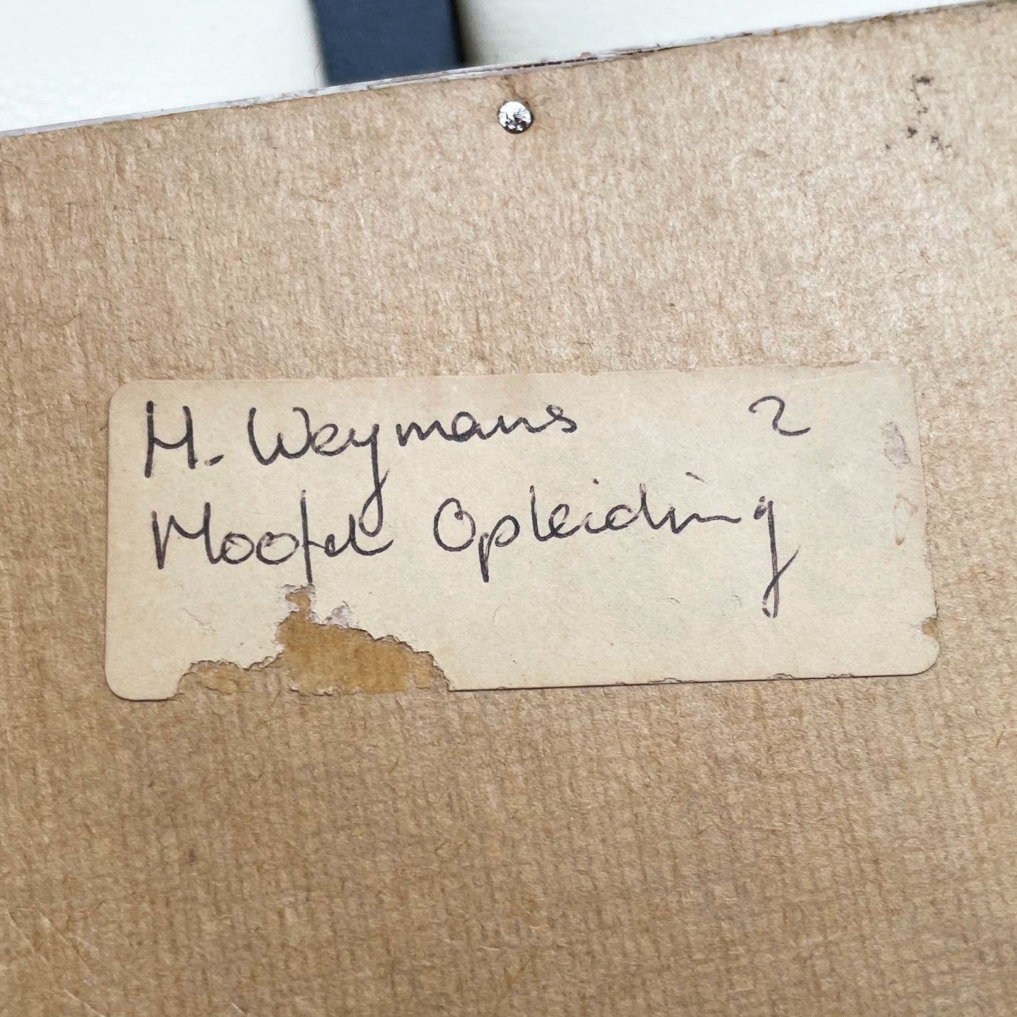 Nederlandse Ets van een springende kikker 1970 gesigneerde en genummerde prent