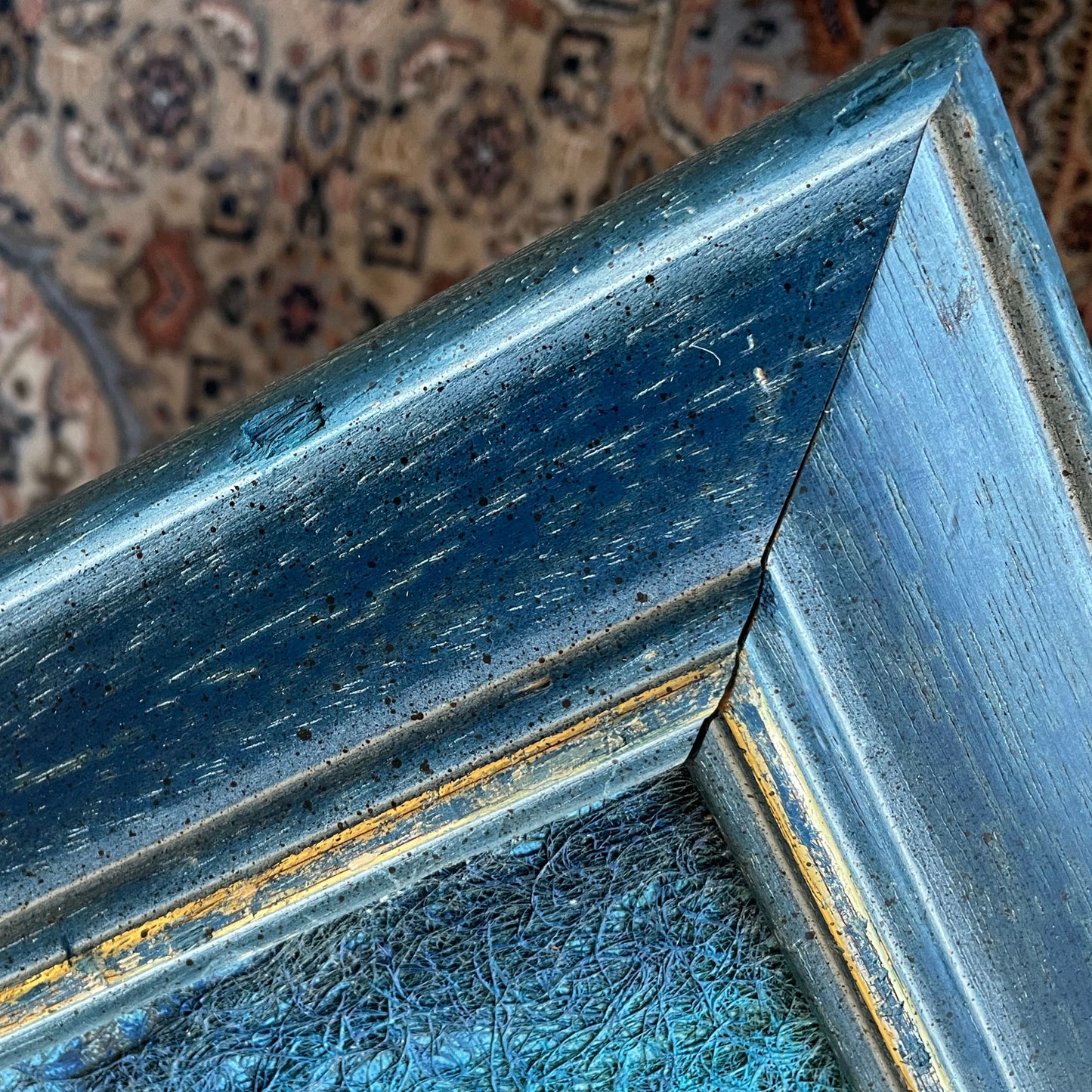 Twee schilderijen uit het midden van de 20e eeuw van B. Long