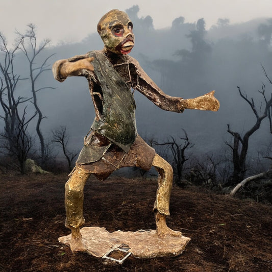 1987 Zombie Beeldje Sculptuur from Jan Van Munster Galerie Den Haag
