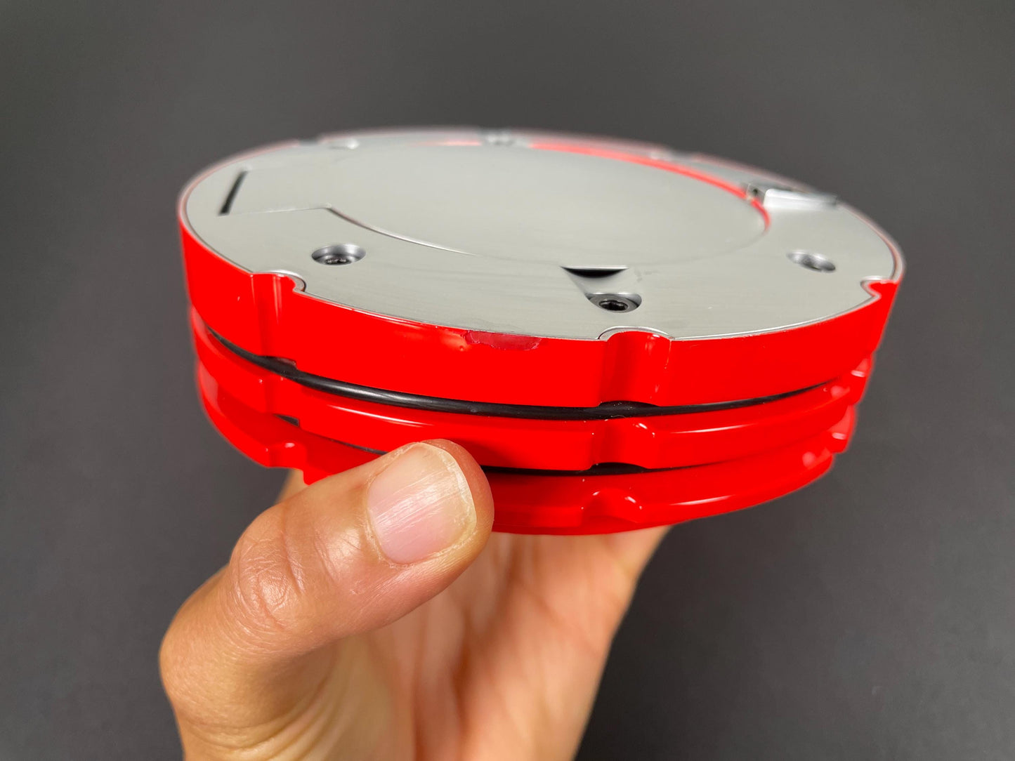 Ferrari F1 Metal and Red Enameled Ashtray Asbak