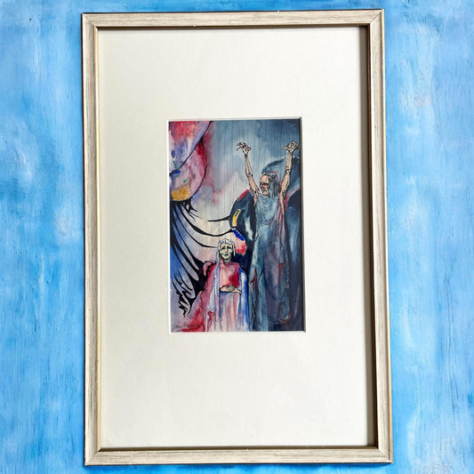 Original 1936 European Dutch Expressionist Signed Painting