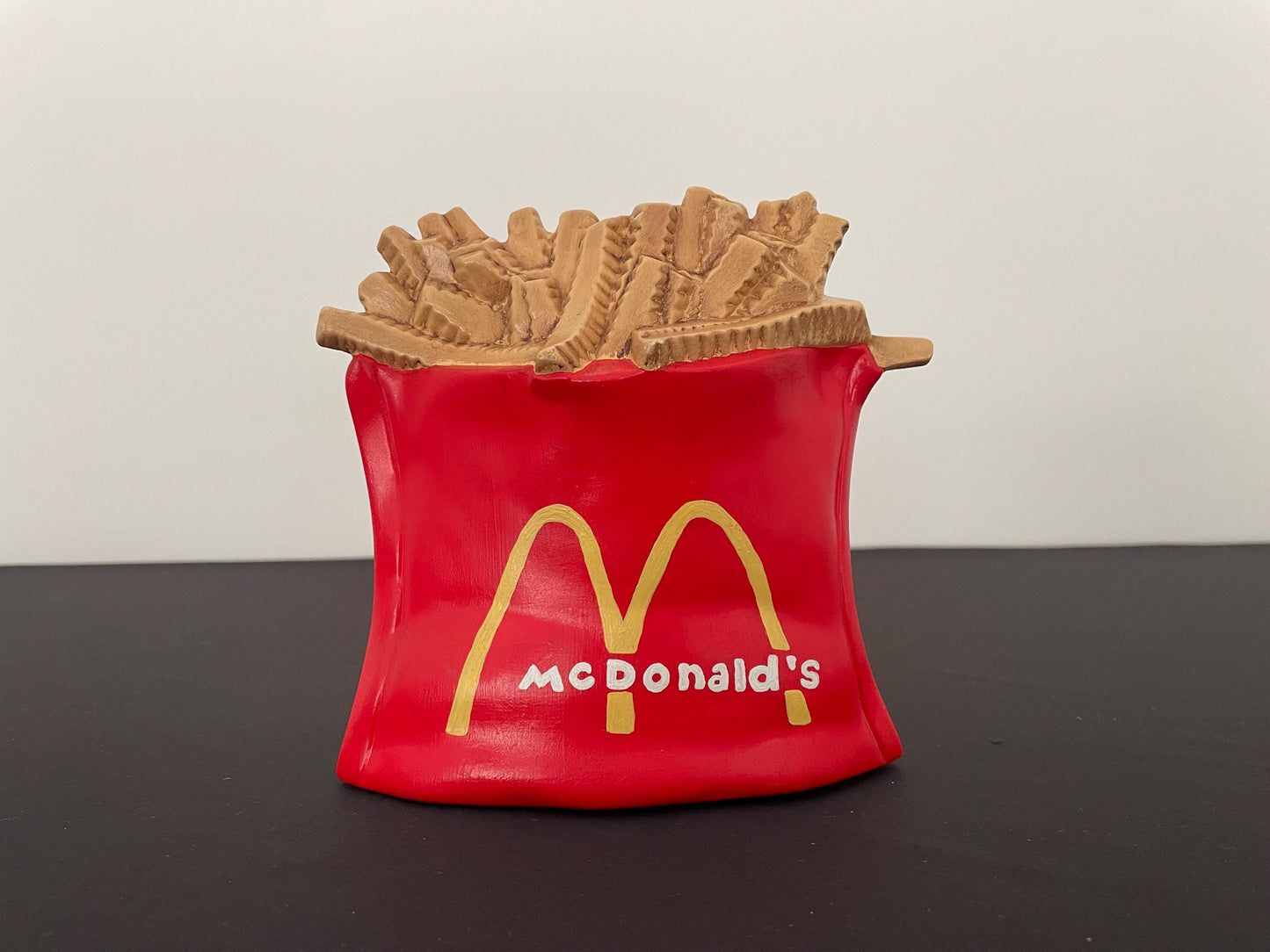 Vintage 1982 McDonald’s Handmade French Fry Piggy Bank Spaarpot