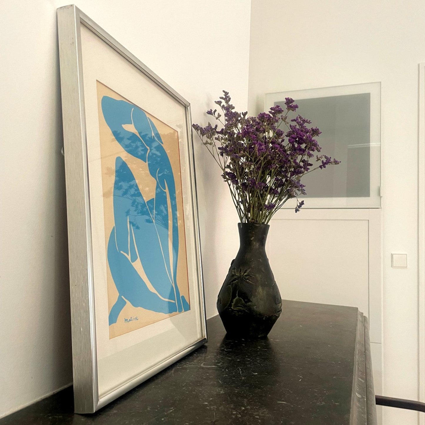 Vintage Henri Matisse Nu Bleu II Framed Print