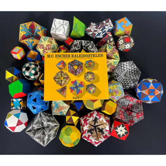 M.C Escher Kaleidozyklein Book with Origami Designs