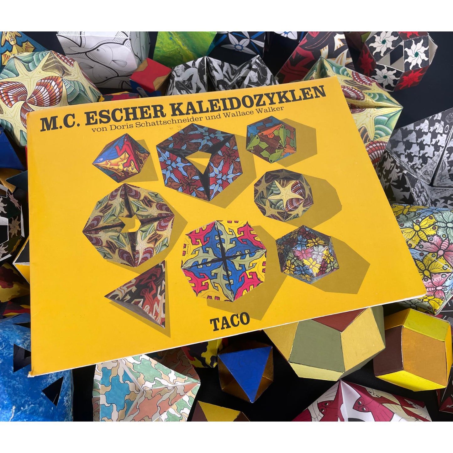 M.C Escher Kaleidozyklein Book with Origami Designs