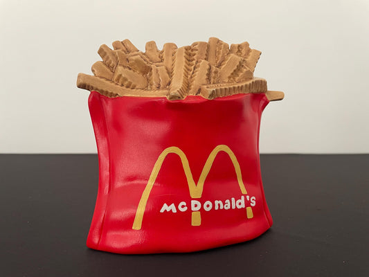 Vintage 1982 McDonald’s Handmade French Fry Piggy Bank Spaarpot