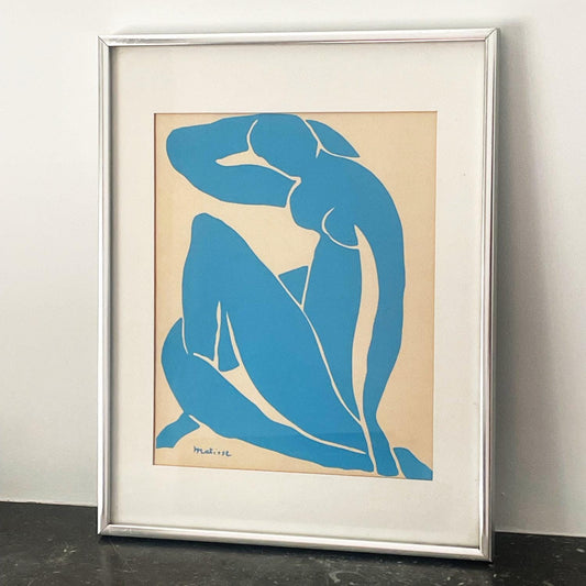 Vintage Henri Matisse Nu Bleu II Framed Print