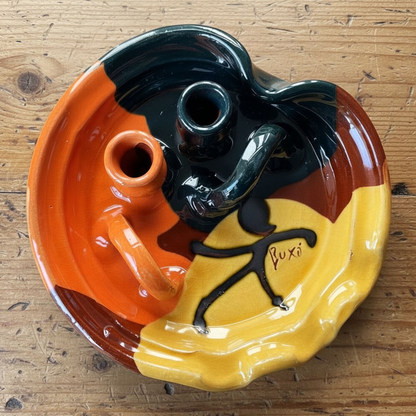 Thomas Buxo Multifunctionele Keramische Kandelaar Asbak Tapasschaaltjes