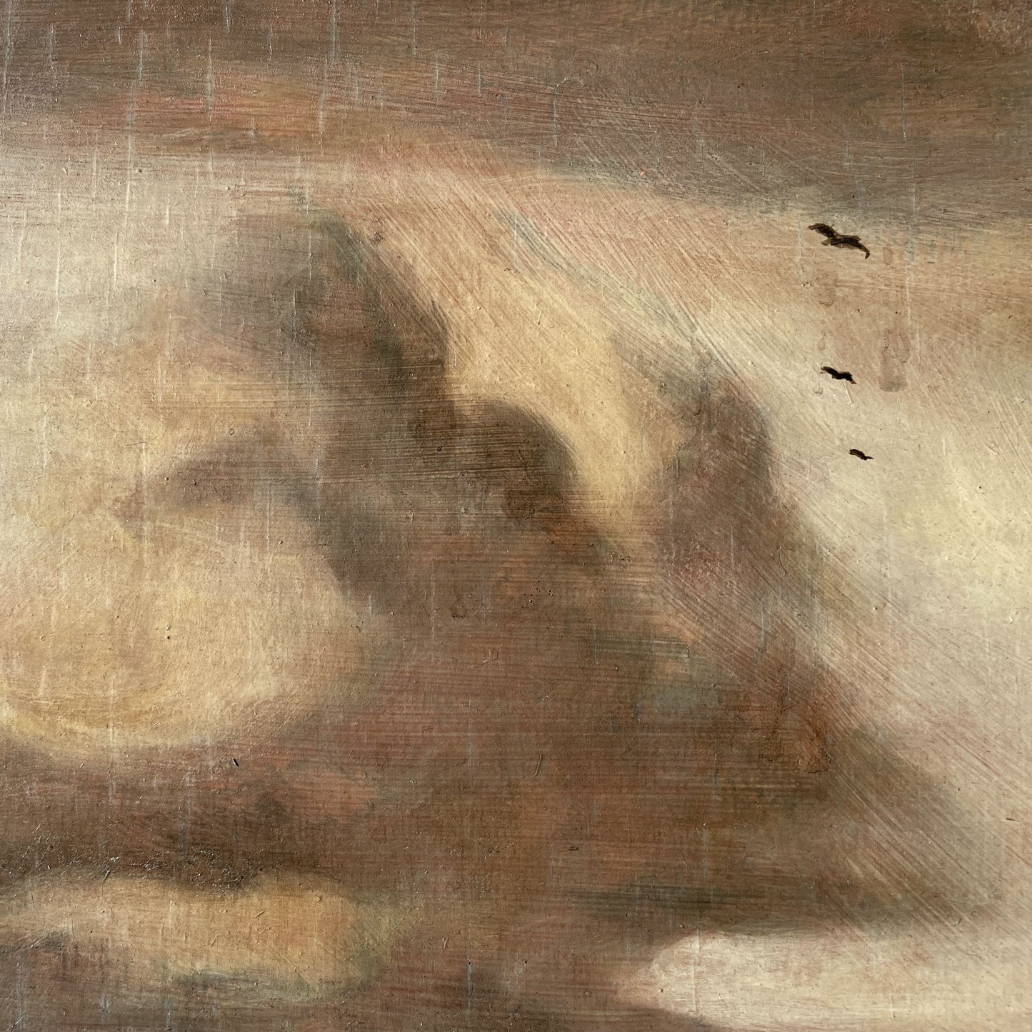 Reproductie van George Boellaard van het olieverfschilderij 'Grijze Paard' van Wouwermans