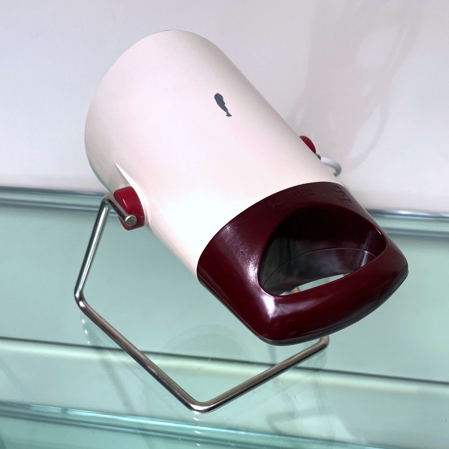 Vintage Jaren 60 Philips Infraphil HP 3603 Infraroodlamp met Doos en Handleiding