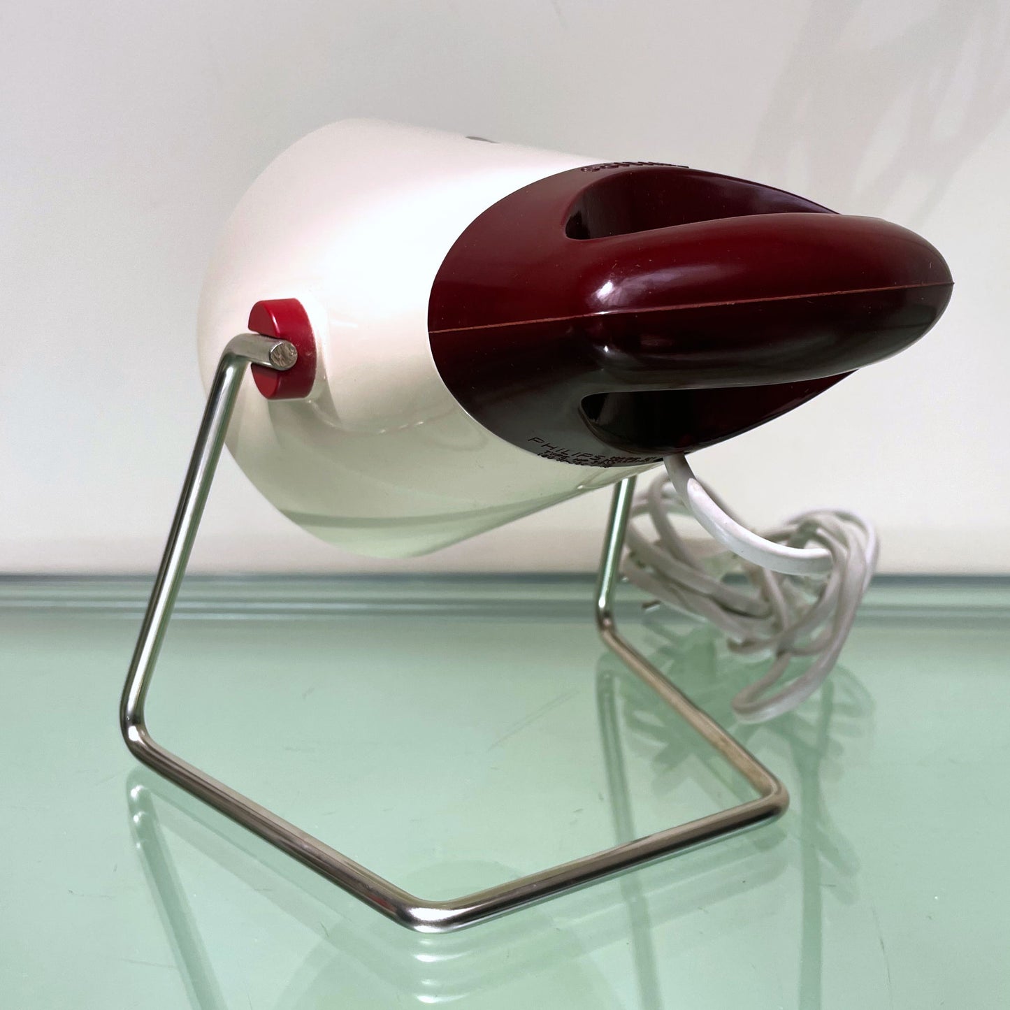 Vintage Jaren 60 Philips Infraphil HP 3603 Infraroodlamp met Doos en Handleiding