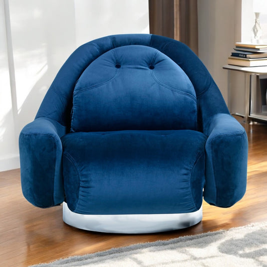 Guido Faleschini Nineteen-Laties Swivel Lounge Chair by Mariani for Pace
