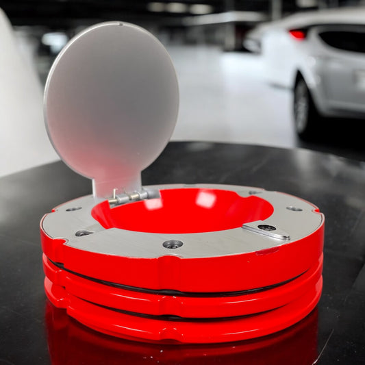 Ferrari F1 Metal and Red Enameled Ashtray Asbak