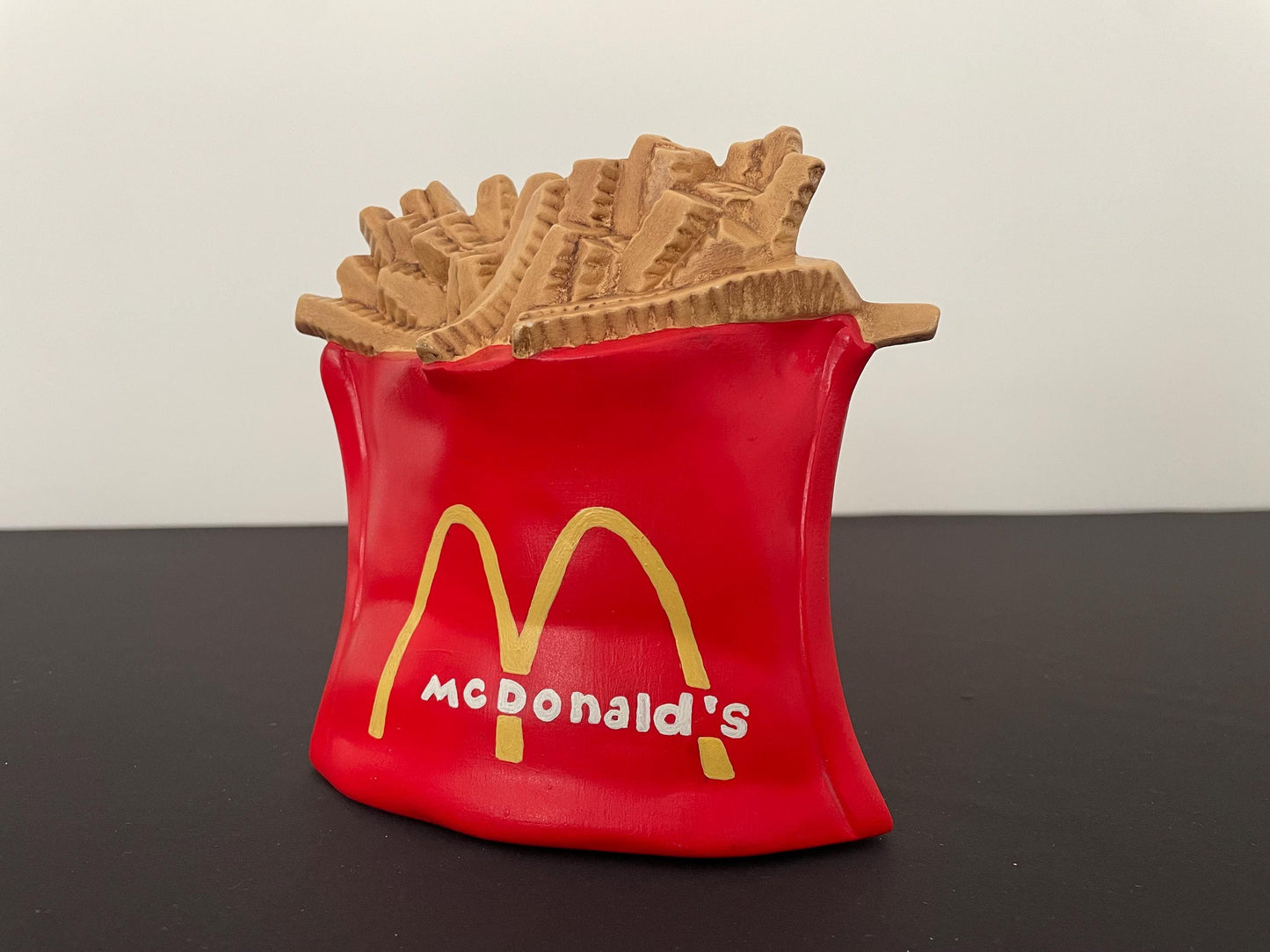 Vintage 1982 McDonald’s Handmade French Fry Piggy Bank Spaarpot